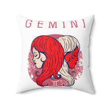 Load image into Gallery viewer, Gemini Two Sided Pillow
