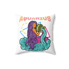 Load image into Gallery viewer, Aquarius Two Sided Pillow
