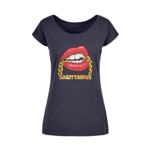Load image into Gallery viewer, Sagittarius Wide Neck Womens T-Shirt XS-5XL
