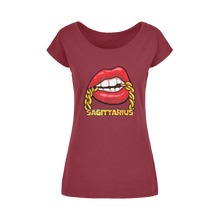 Load image into Gallery viewer, Sagittarius Wide Neck Womens T-Shirt XS-5XL
