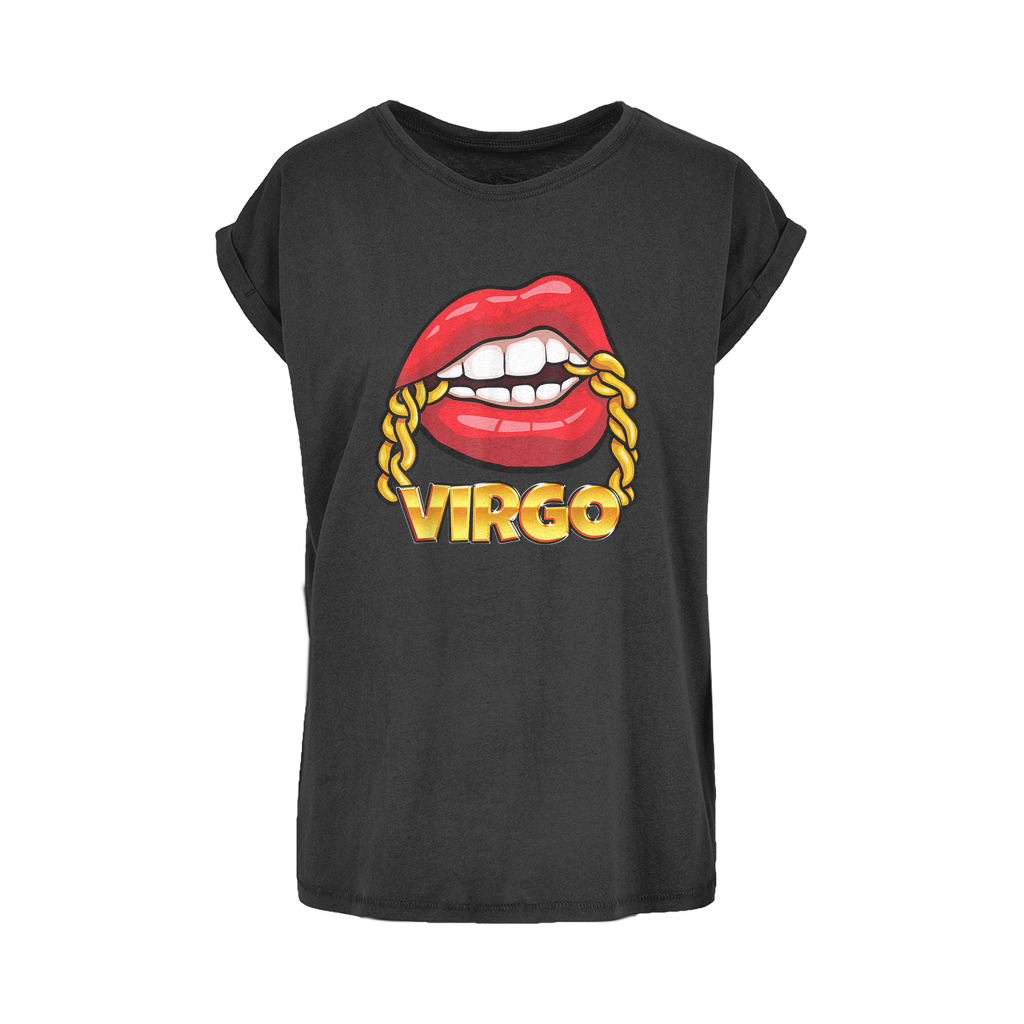 Virgo Women's Extended Shoulder T-Shirt XS-5XL
