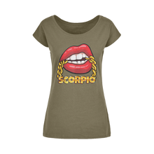 Load image into Gallery viewer, Scorpio Wide Neck Womens T-Shirt XS-5XL
