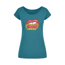 Load image into Gallery viewer, Cancer Wide Neck Womens T-Shirt XS-5XL
