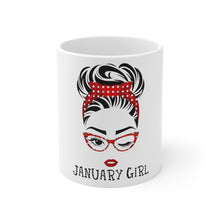 Load image into Gallery viewer, January Girl Mug 11oz
