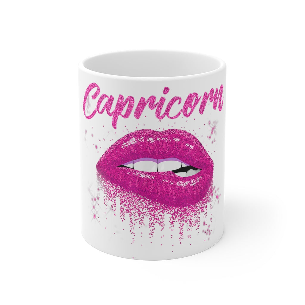 Capricorn Lips Mug 11oz